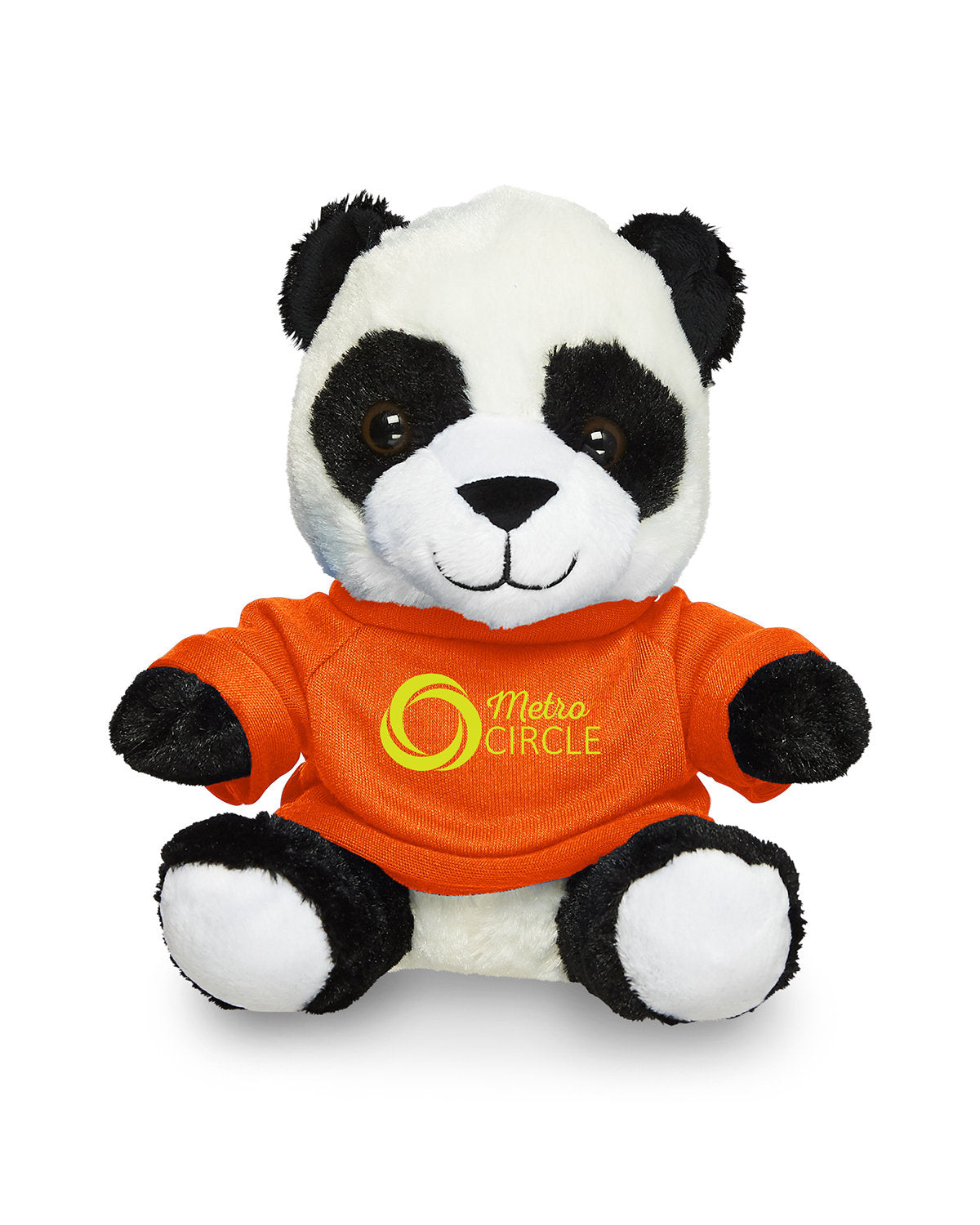 Prime Line 7" Plush Panda With T-Shirt Prime Line