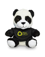 Prime Line 7" Plush Panda With T-Shirt Prime Line