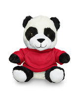 Prime Line 7" Plush Panda With T-Shirt Prime Line