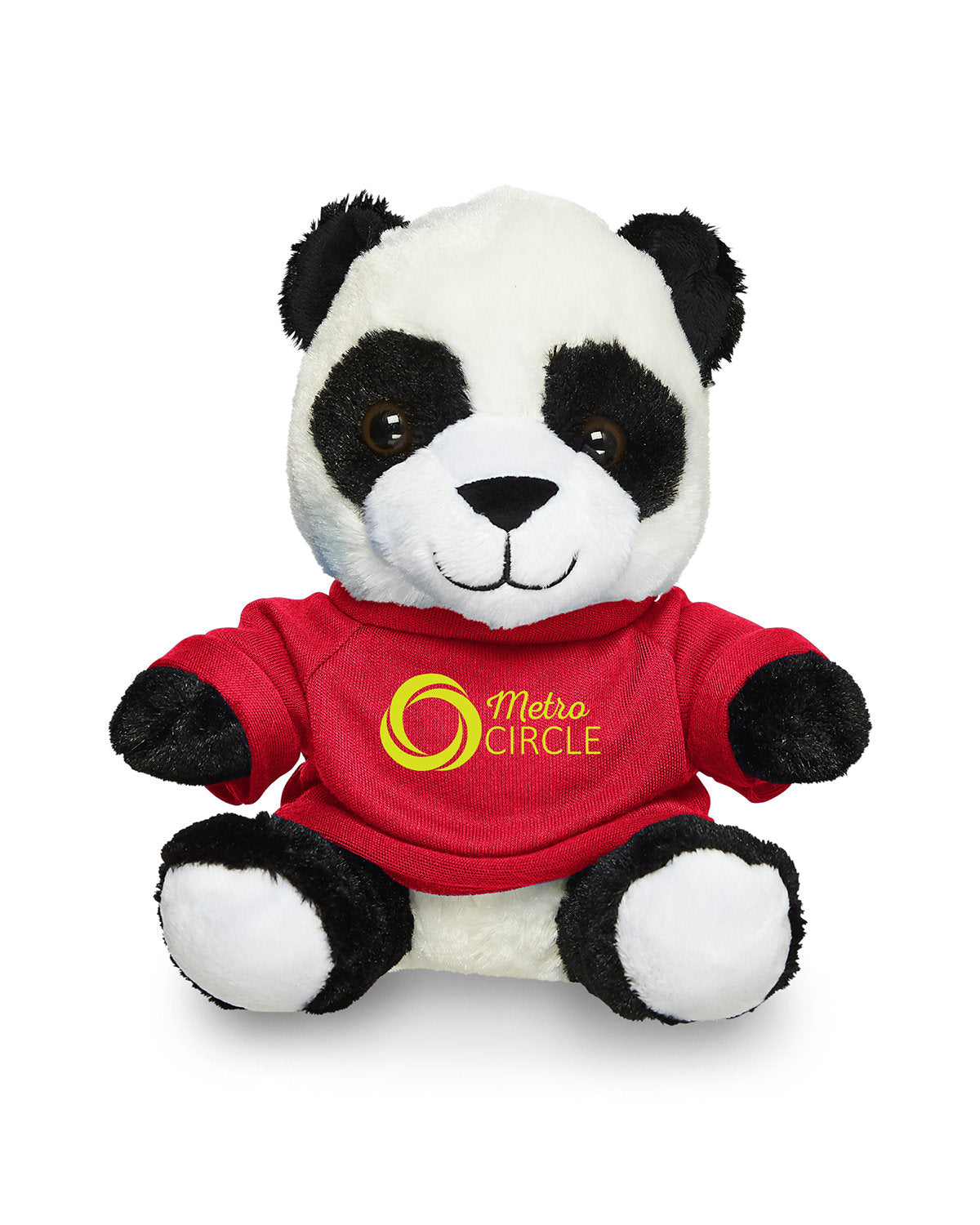 Prime Line 7" Plush Panda With T-Shirt Prime Line