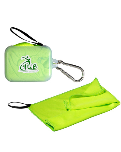 Prime Line Cooling Towel In Carabiner Case