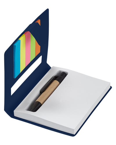 Prime Line Eco Stowaway Sticky Jotter With Pen