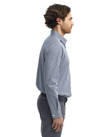 Artisan Collection by Reprime Men's Microcheck Gingham Long-Sleeve Cotton Shirt Reprime