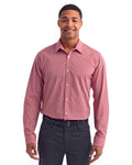 Artisan Collection by Reprime Men's Microcheck Gingham Long-Sleeve Cotton Shirt Reprime
