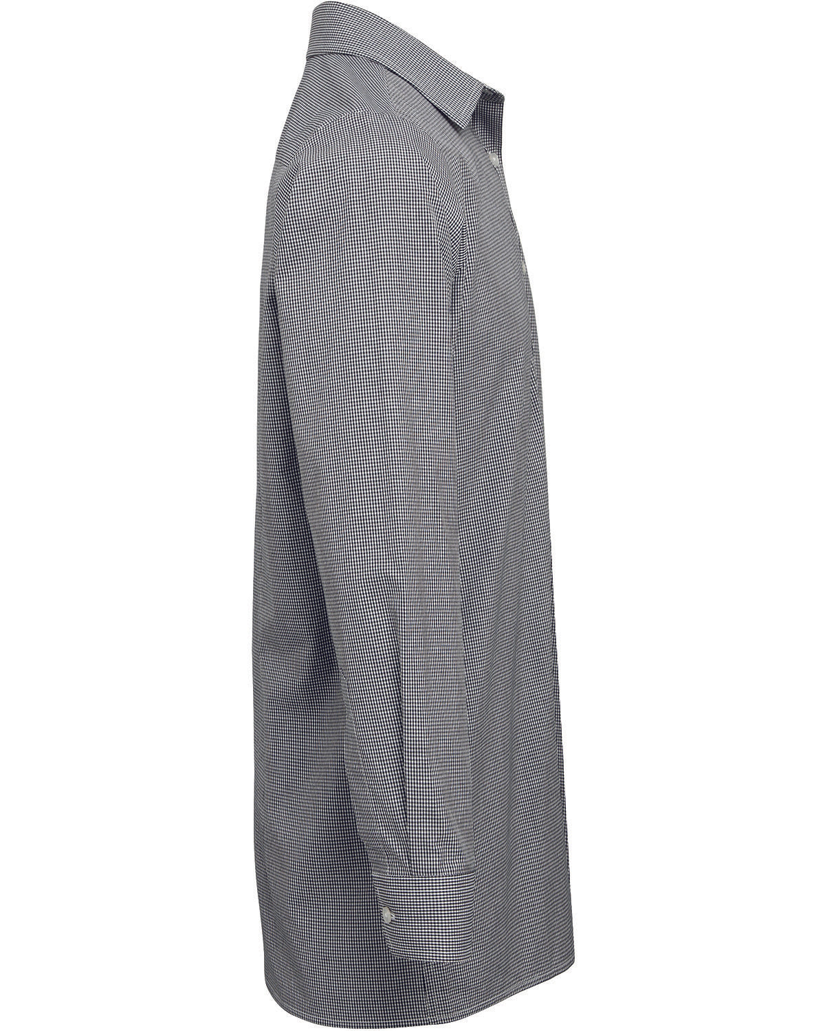 Artisan Collection by Reprime Men's Microcheck Gingham Long-Sleeve Cotton Shirt Reprime