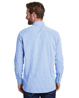 Artisan Collection by Reprime Men's Microcheck Gingham Long-Sleeve Cotton Shirt Reprime