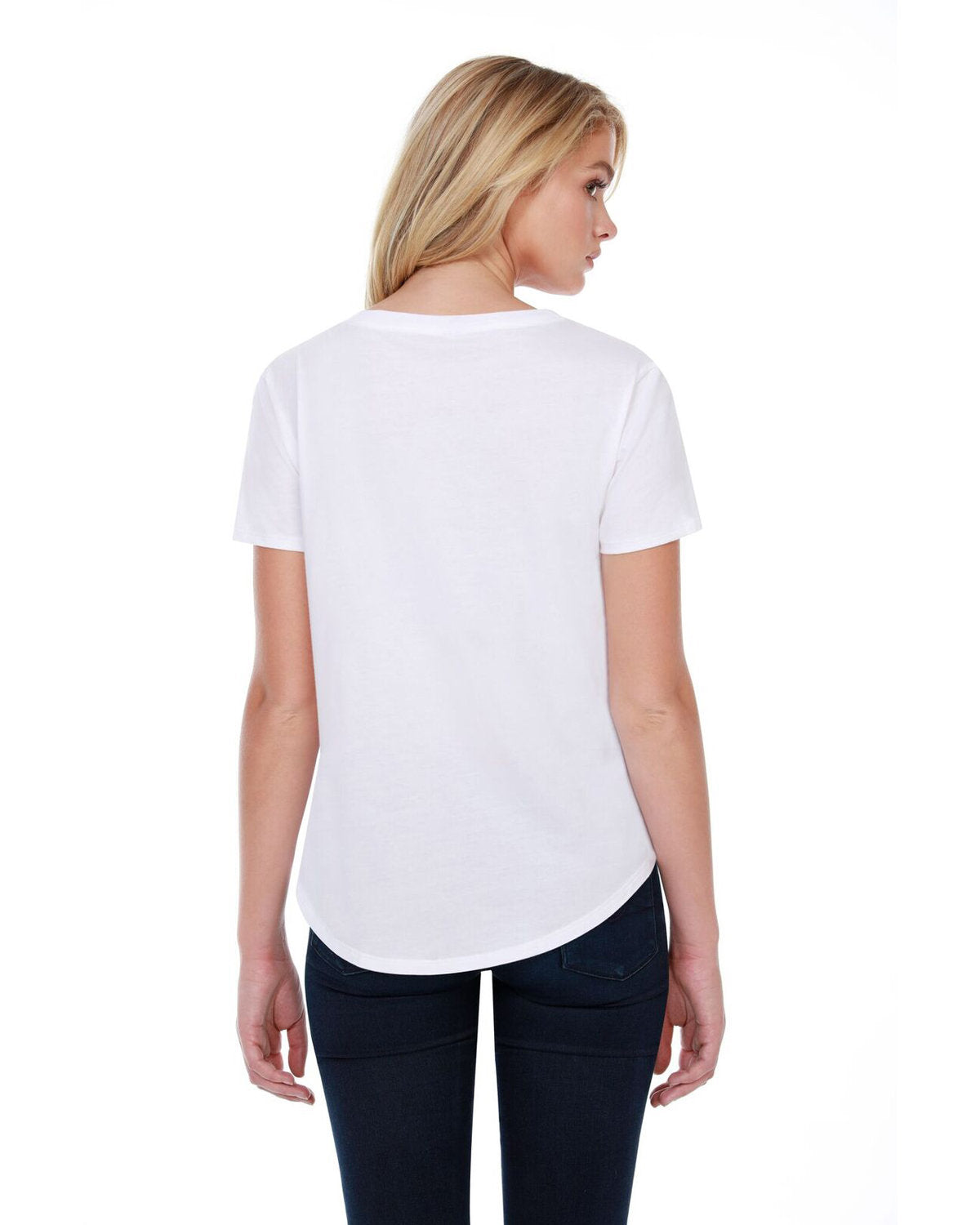 StarTee Ladies' 3.5 oz., 100% Cotton Boxy High Low T-Shirt StarTee