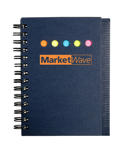 Prime Line Eco Mini-Sticky Book™ With Ruler