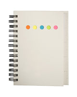 Prime Line Eco Mini-Sticky Book™ With Ruler Prime Line