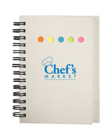 Prime Line Eco Mini-Sticky Book™ With Ruler Prime Line