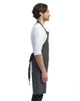 Artisan Collection by Reprime Unisex Jeans Stitch Denim Bib Apron Reprime