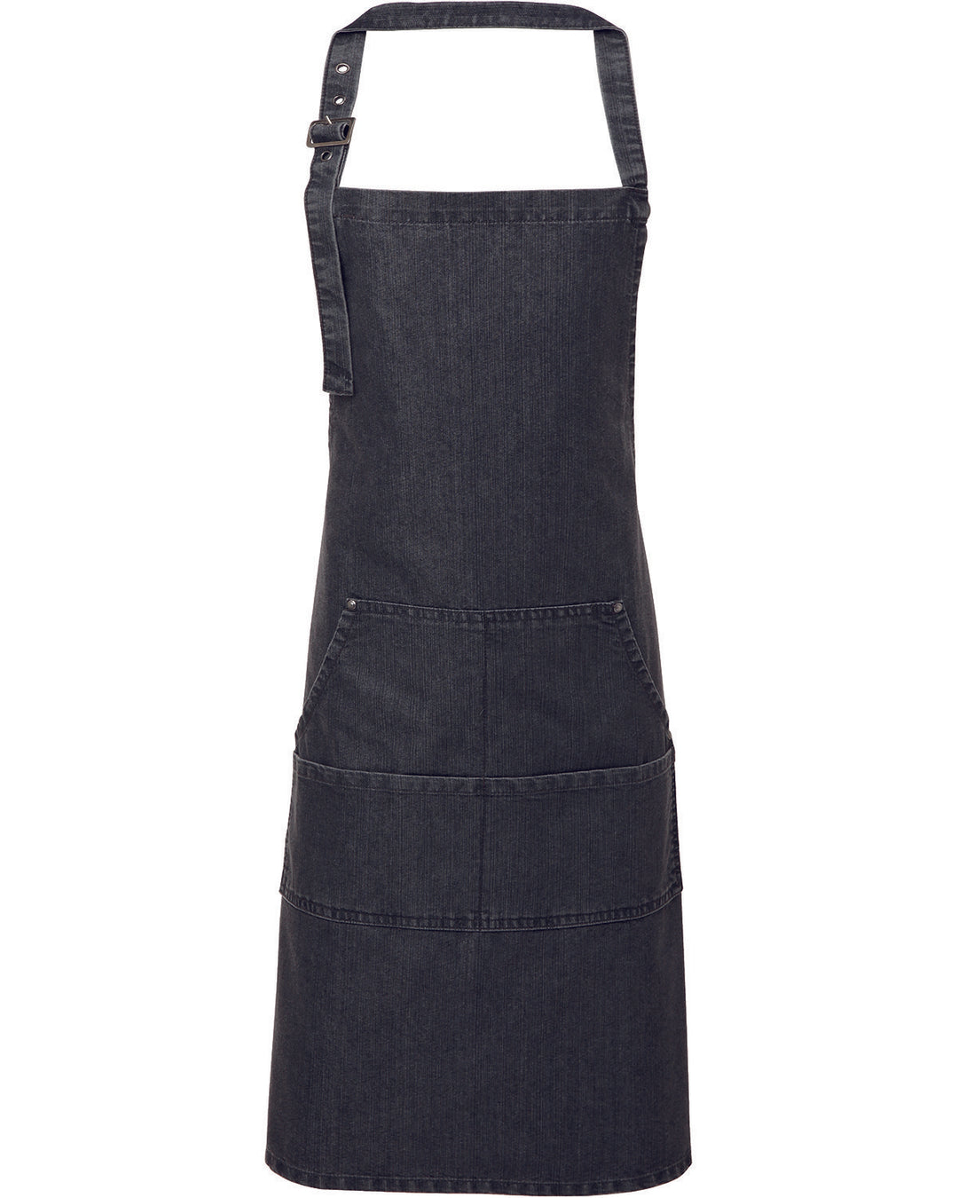 Artisan Collection by Reprime Unisex Jeans Stitch Denim Bib Apron Reprime