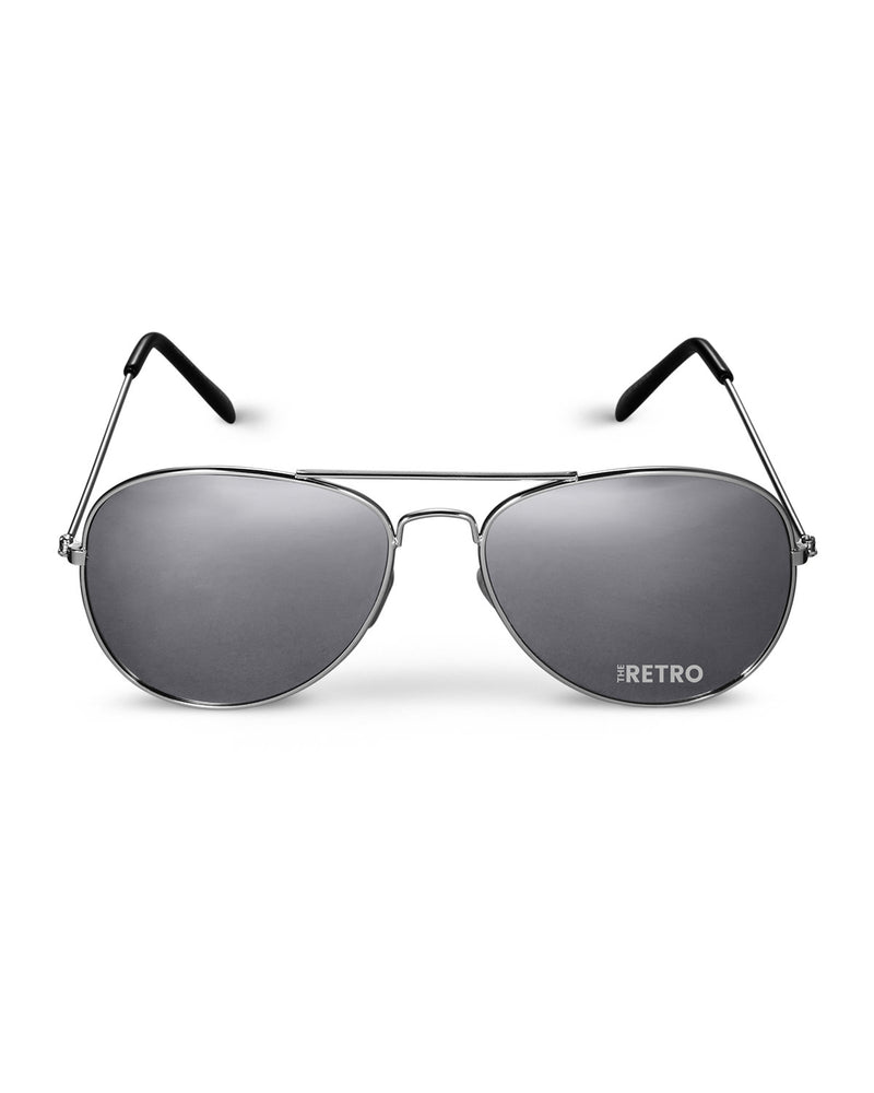 Prime Line Mirrored Aviator Sunglasses