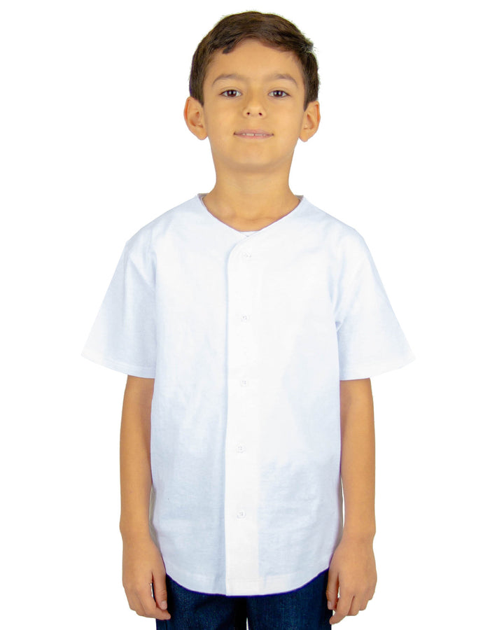 Shaka Wear Youth 7 oz., 100% US Cotton Baseball Jersey Shaka Wear