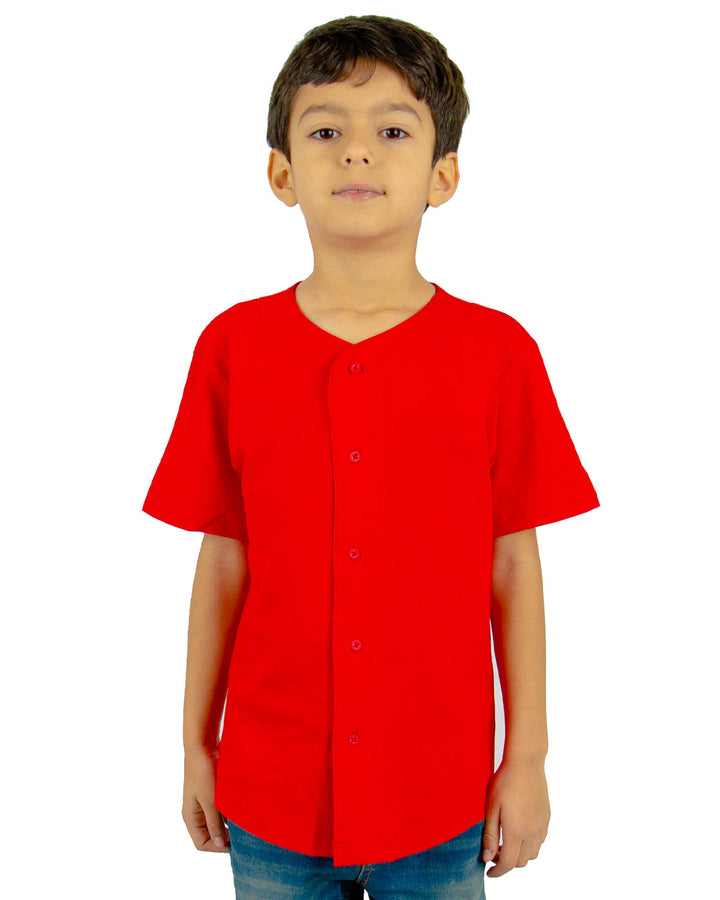 Shaka Wear Youth 7 oz., 100% US Cotton Baseball Jersey Shaka Wear