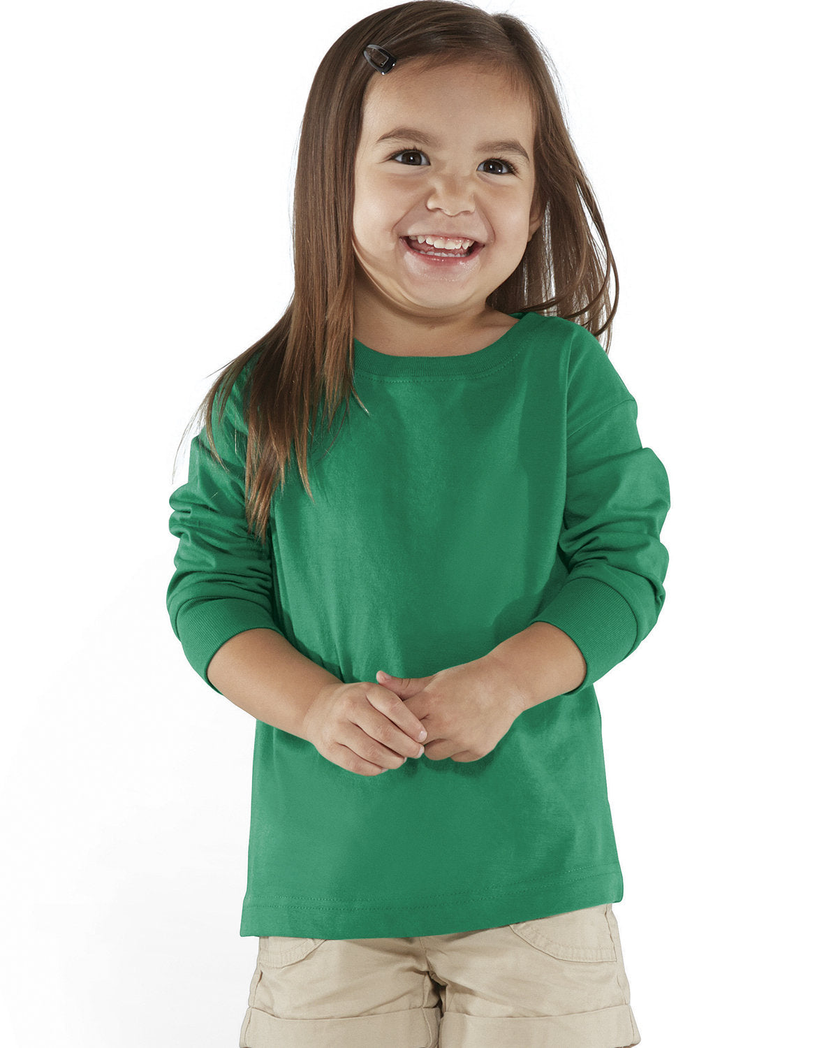 Rabbit Skins Toddler Long-Sleeve Fine Jersey T-Shirt Rabbit Skins