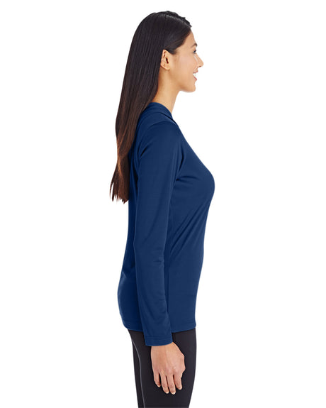 Team 365 Ladies' Zone Performance Hooded T-Shirt Womens Apparel Shirts & Tops