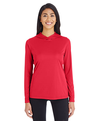 Team 365 Ladies' Zone Performance Hooded T-Shirt