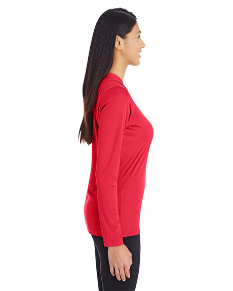 Team 365 Ladies' Zone Performance Hooded T-Shirt Womens Apparel Shirts & Tops