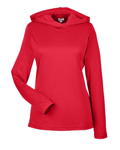 Team 365 Ladies' Zone Performance Hooded T-Shirt