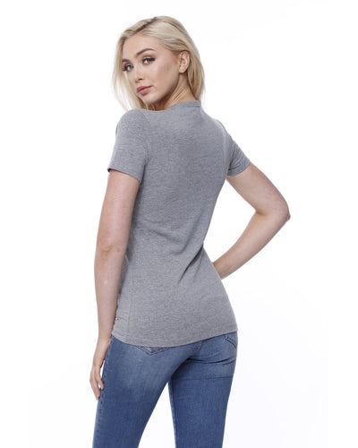StarTee Ladies' Cotton V-Neck T-Shirt