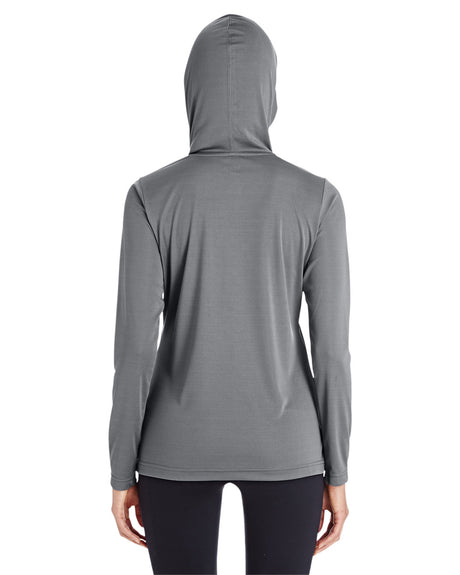 Team 365 Ladies' Zone Performance Hooded T-Shirt Womens Apparel Shirts & Tops