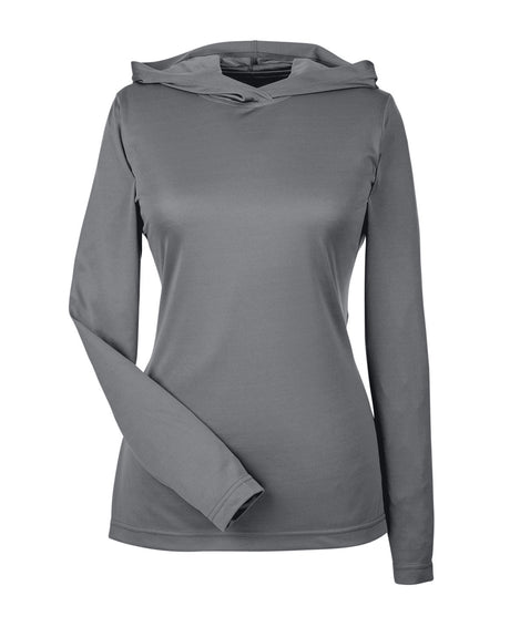 Team 365 Ladies' Zone Performance Hooded T-Shirt Womens Apparel Shirts & Tops