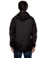 Beimar Drop Ship Unisex Nylon Full Zip Hooded Jacket Beimar Drop Ship