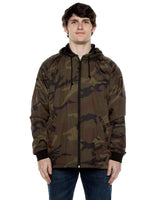 Beimar Drop Ship Unisex Nylon Full Zip Hooded Jacket Beimar Drop Ship
