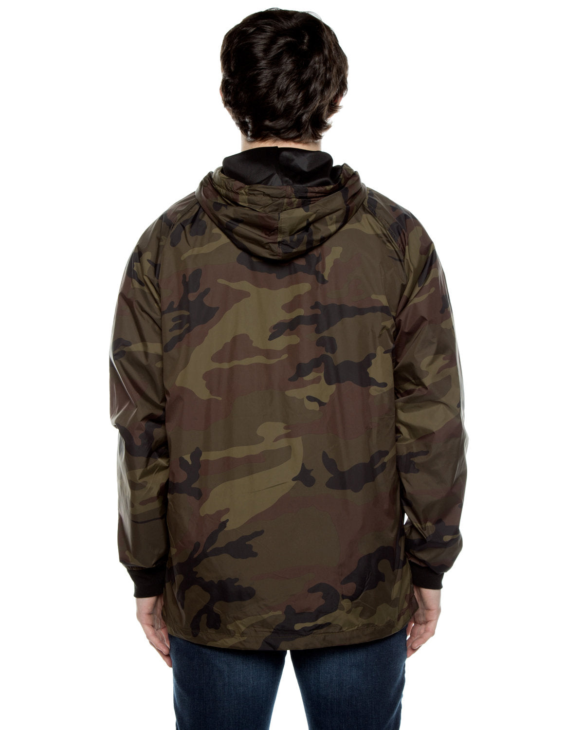 Beimar Drop Ship Unisex Nylon Full Zip Hooded Jacket Beimar Drop Ship