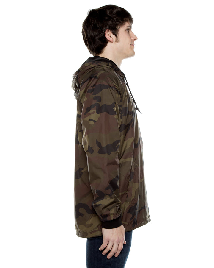 Beimar Drop Ship Unisex Nylon Full Zip Hooded Jacket Beimar Drop Ship