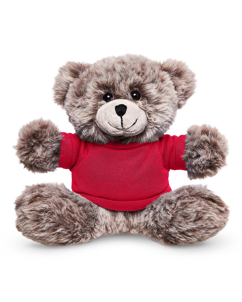 Prime Line 7" Soft Plush Bear With T-Shirt
