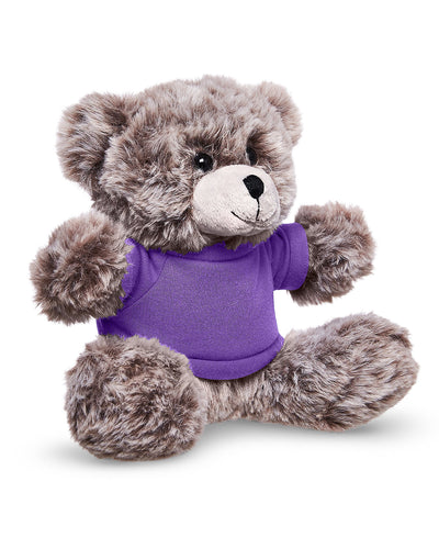 Prime Line 7" Soft Plush Bear With T-Shirt