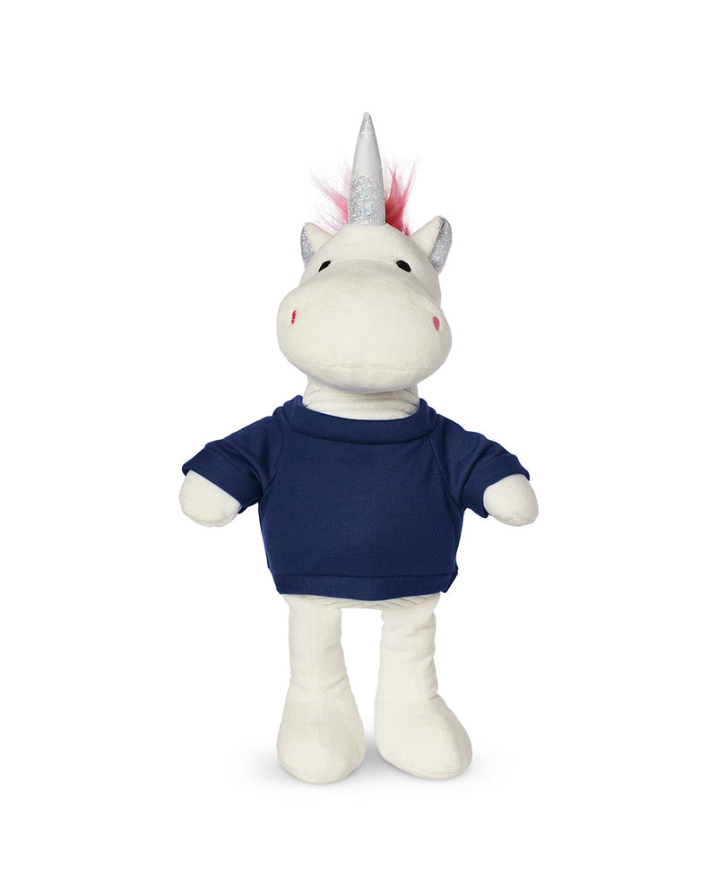 Prime Line 8.5" Plush Unicorn With T-Shirt
