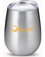 Prime Line 10oz Stemless Vacuum Wine Tumbler With Lid Prime Line