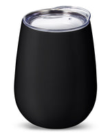 Prime Line 10oz Stemless Vacuum Wine Tumbler With Lid Prime Line