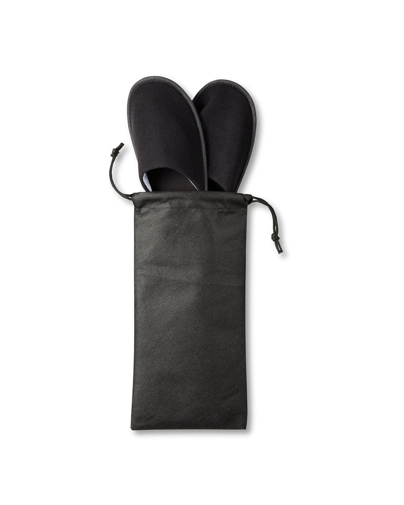 Prime Line Travel Slippers In Pouch