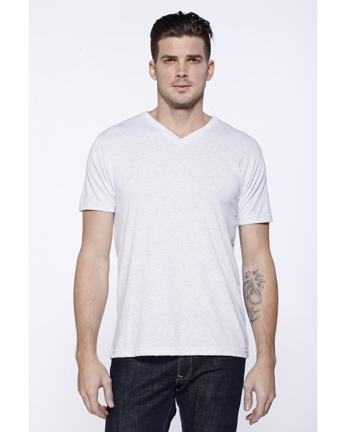 StarTee Men's Triblend V-Neck T-Shirt StarTee