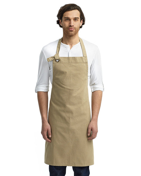 Artisan Collection by Reprime Unisex Calibre Heavy Cotton Canvas Bib Apron Reprime