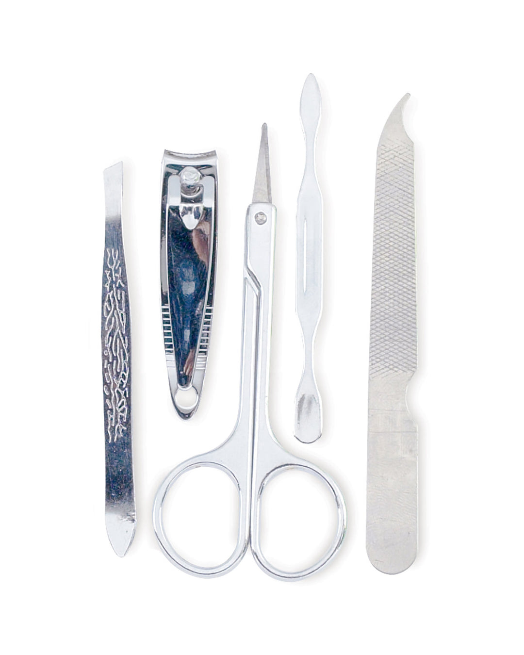 Prime Line Translucent Five-Piece Manicure Pouch Prime Line