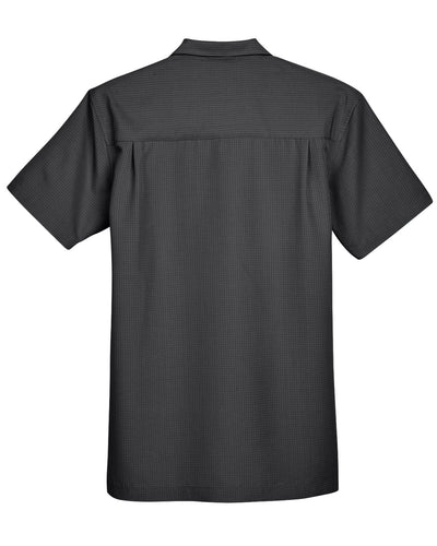 Harriton Men's Barbados Textured Camp Shirt