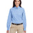Harriton Ladies' Foundation 100% Cotton Long-Sleeve Twill Shirt with Teflon™ Harriton