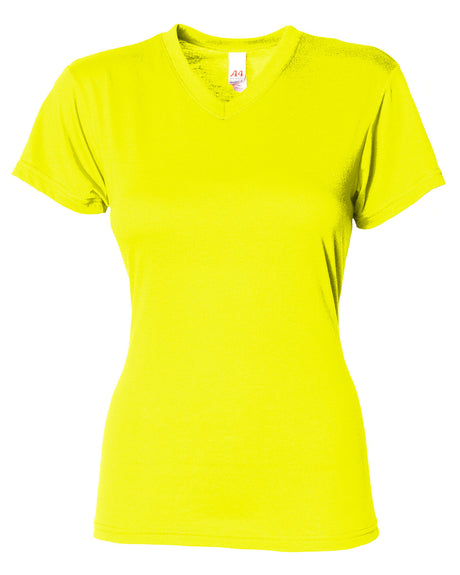A4 Women's Softek V-Neck T-Shirt A4