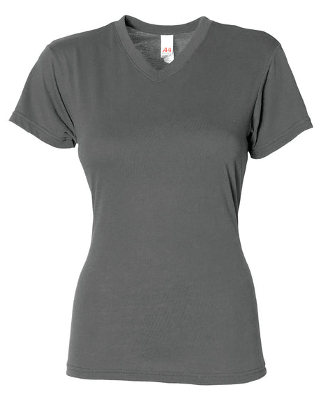 A4 Women's Softek V-Neck T-Shirt A4