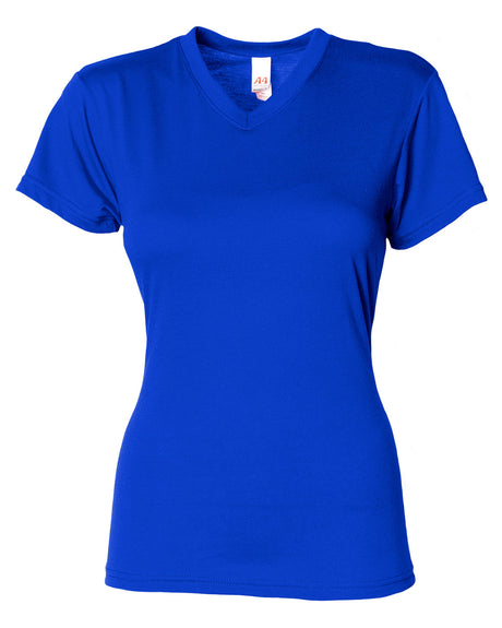 A4 Women's Softek V-Neck T-Shirt A4
