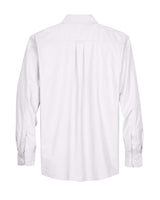 Harriton Men's Long-Sleeve Oxford with Stain-Release