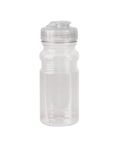 Prime Line 20oz Translucent Sport Bottle With Snap Cap