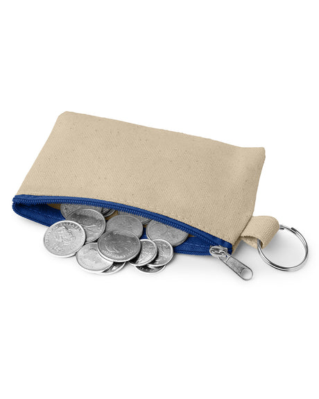 Prime Line Cotton ID Holder And Coin Pouch Prime Line