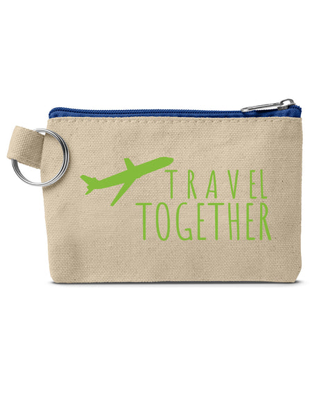 Prime Line Cotton ID Holder And Coin Pouch Prime Line