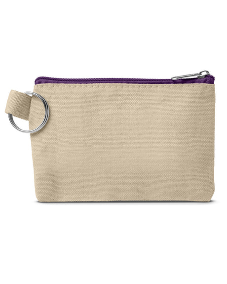 Prime Line Cotton ID Holder And Coin Pouch Prime Line
